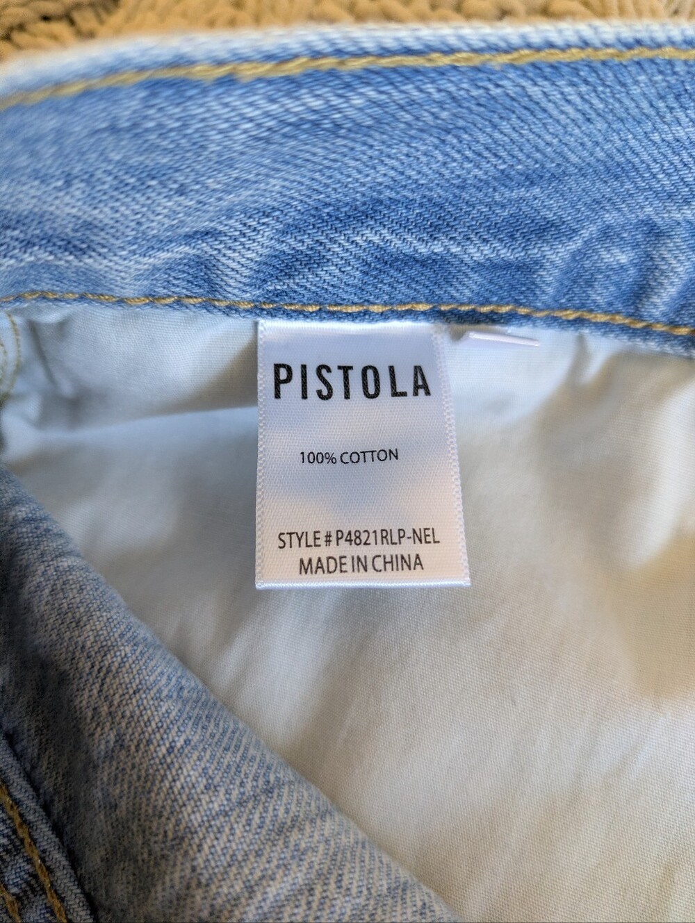 Pistola Hi-Rise Cutoff Denim Shorts Sz 30 - Picture 7 of 10